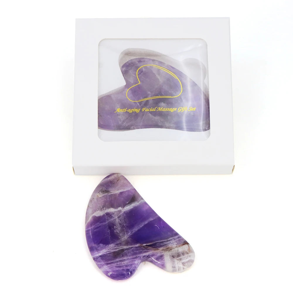 Natural Stone Gua Sha Heart Board