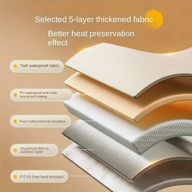 Foldable Foot Soak Basin with Heat Preservation