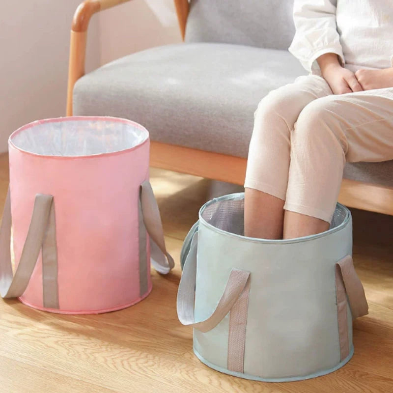 Foldable Foot Soak Basin with Heat Preservation