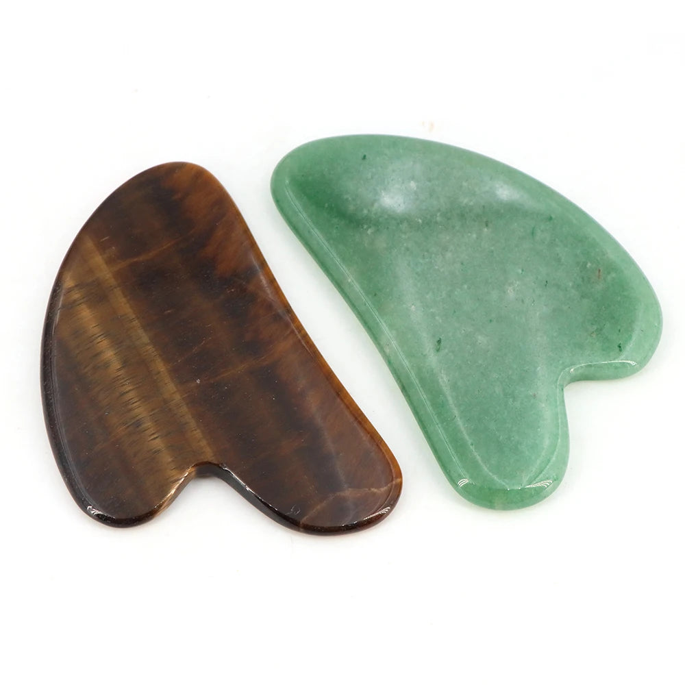 Natural Stone Gua Sha Heart Board