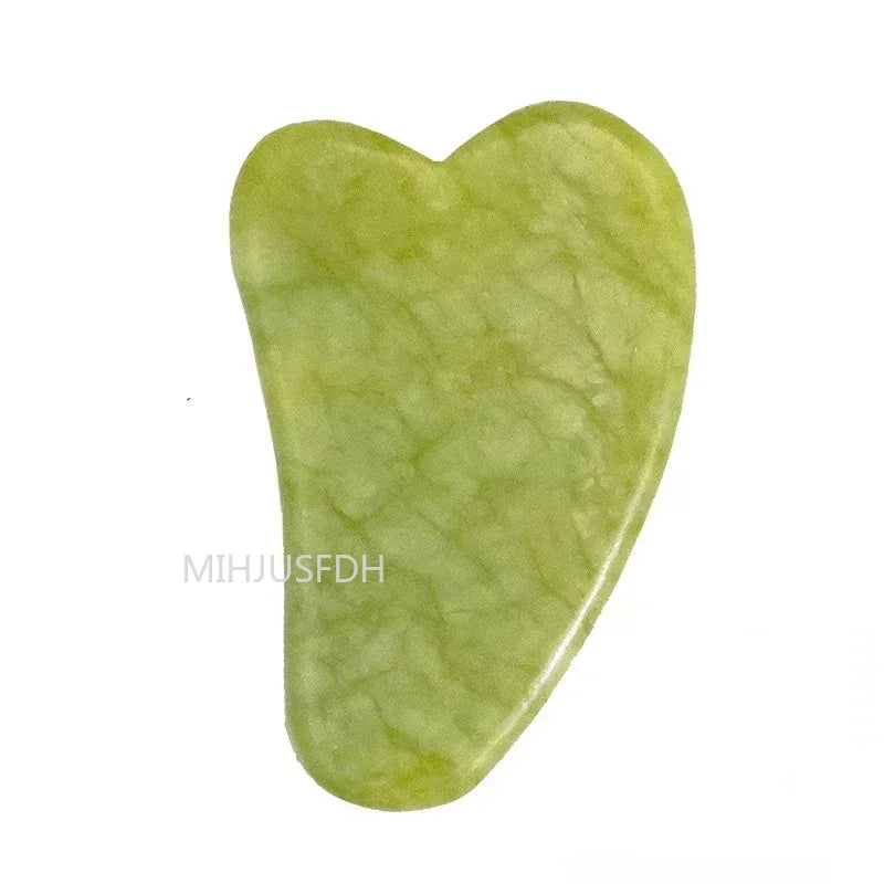 Natural Jade Facial Roller & Gua Sha Set