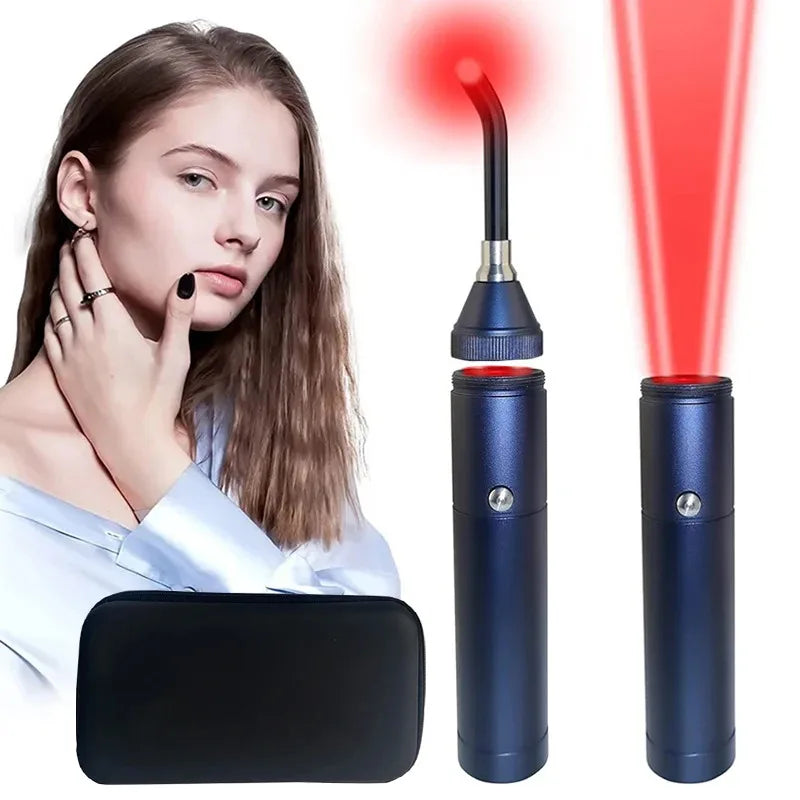 Red Light Therapy Wand — 3-in-1 Pain Relief & Skin Rejuvenation Device