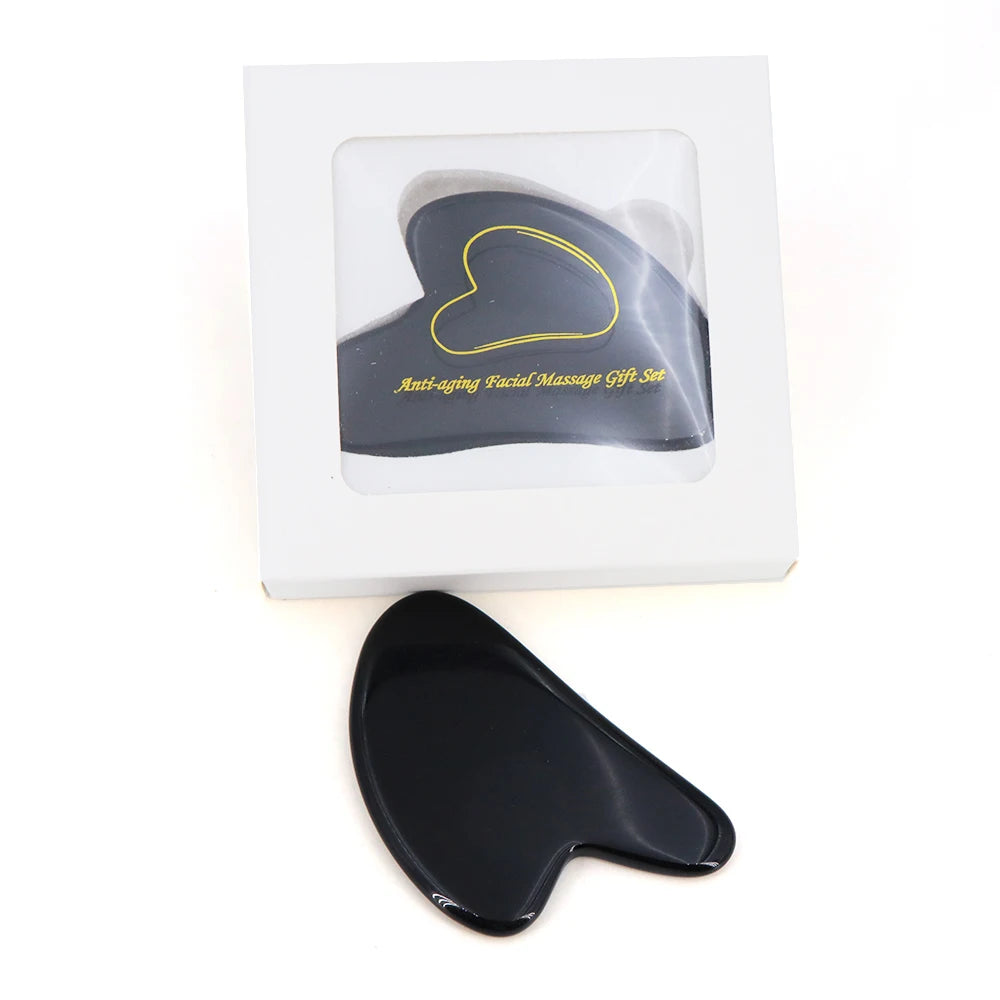 Natural Stone Gua Sha Heart Board