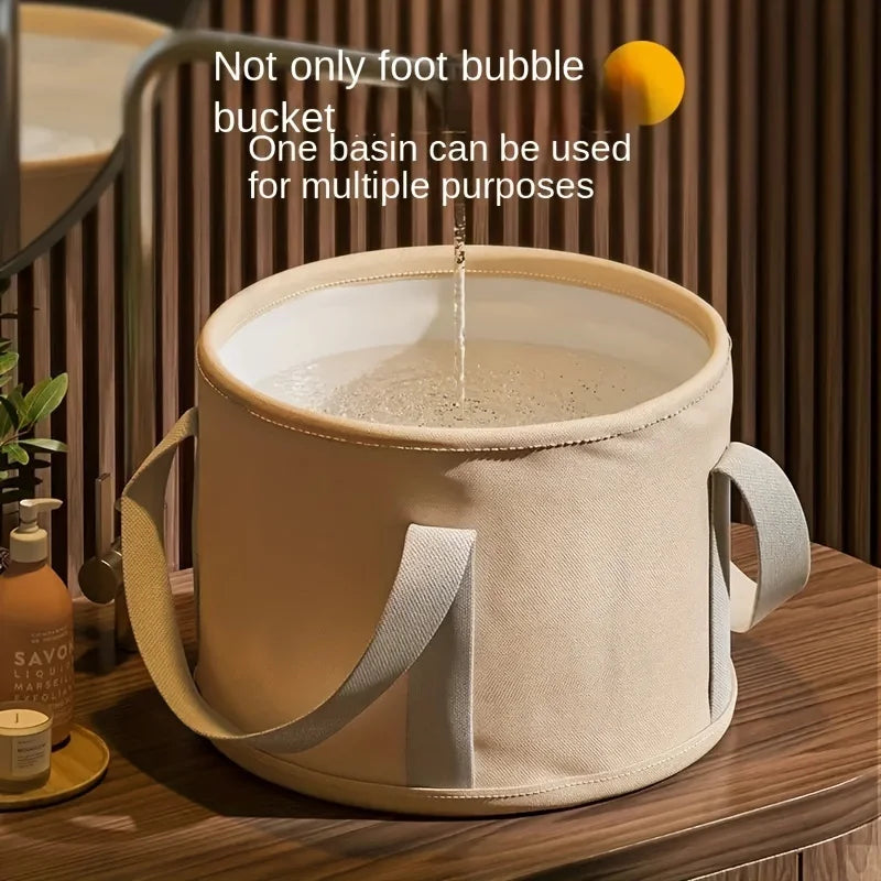 Foldable Foot Soak Basin with Heat Preservation