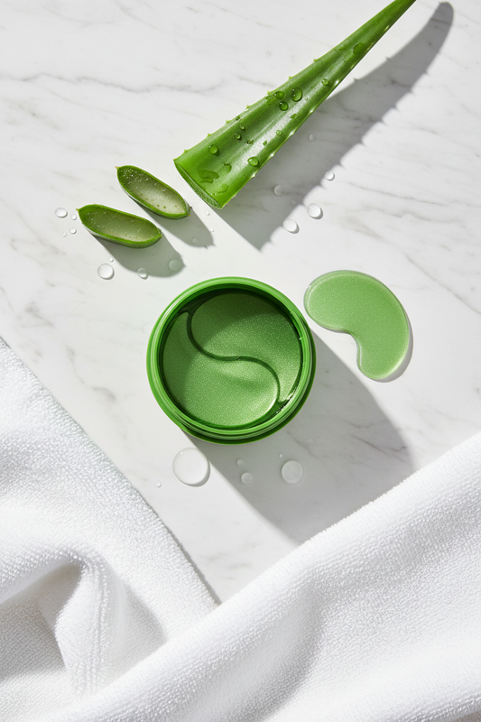 Aloe Vera & Collagen Eye Patches — 60 Pcs