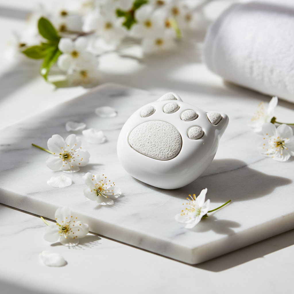 Cat Paw Roller - White