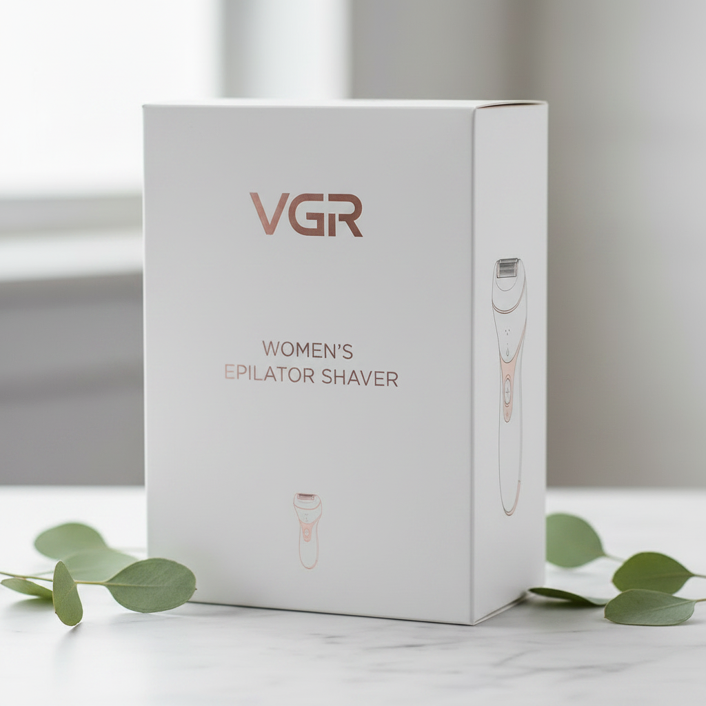 VGR Women's Epilator Shaver Set